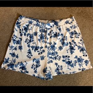 ASOS CURVE Floral Culotte Shorts - Multi / US 16